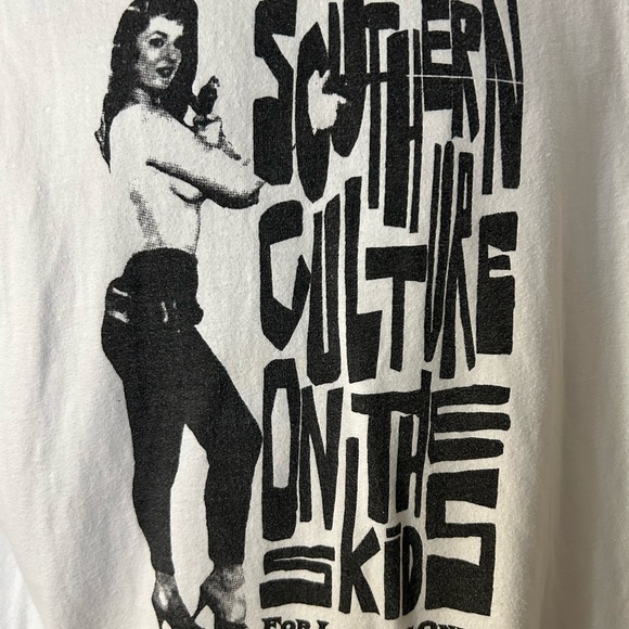 Tee: Vintage southern culture on the skids 90’s made in usa lg - Picture 3 of 9